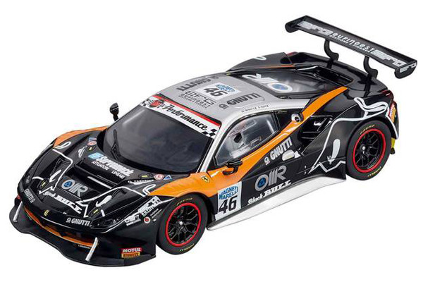 Ferrari 488 GT3 van het Black Bull Racing Team.
