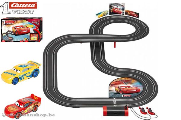 Cars 3 McQueen and Cruz van Carrera First.
