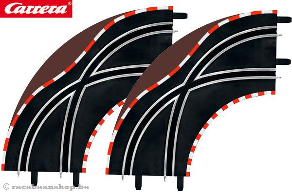 Carrera Go baanwisselbocht.