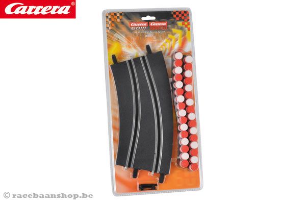 Chicane set met bandenstapel vangrail.