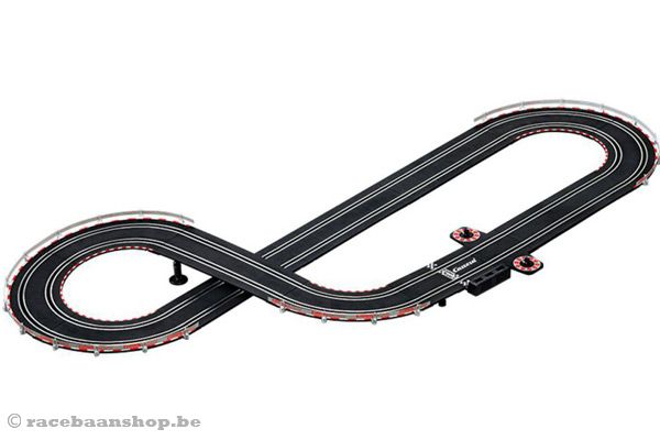 Supersnel circuit met een baanlengte van 3,6 meter.